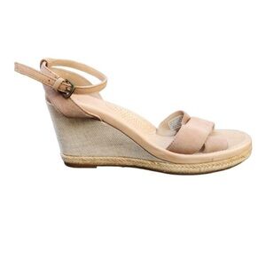 UGG Nyssa Suede Wedges sz 8.5 in Sand